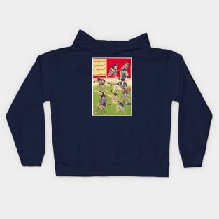 Kendo "Swordsmanship" by Tsukioka Yoshitoshi (月岡芳年) _03 Kids Hoodie